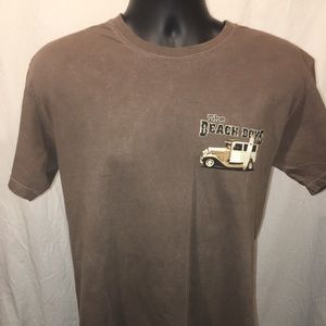 Beach Boys 2007 Concert Tour Shirt Medium Brown